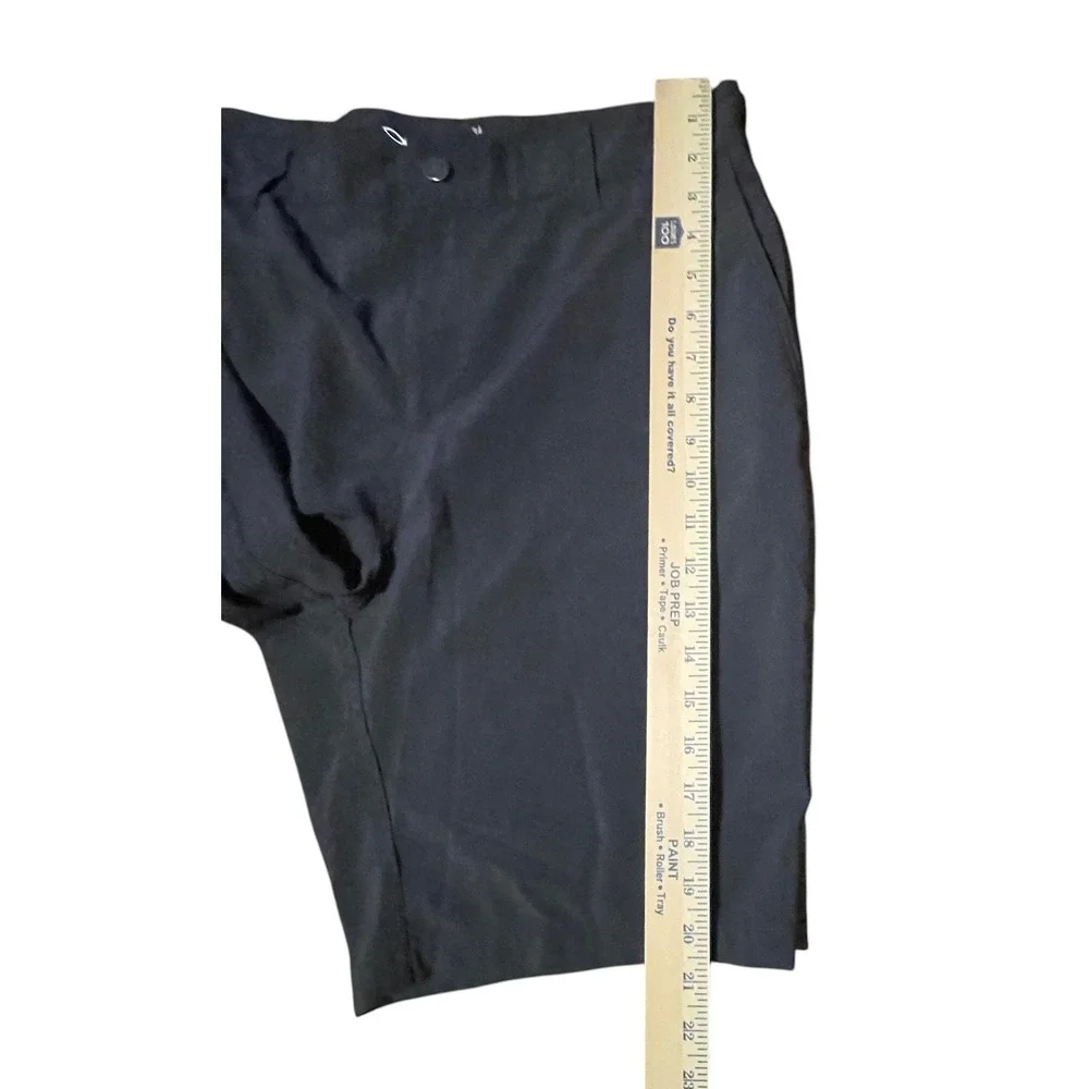 Panama Jack Mens Performance Golf Shorts Size 34 Charcoal Grey Flat Front